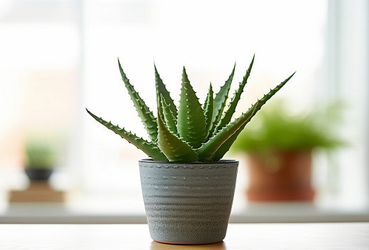 aloes w doniczce