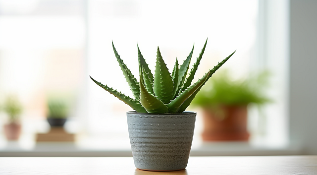 aloes w doniczce